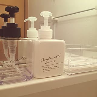 バス/トイレ/ホテルライク/セリア新商品/モノトーン/セリア...などのインテリア実例 - 2017-07-09 21:59:42