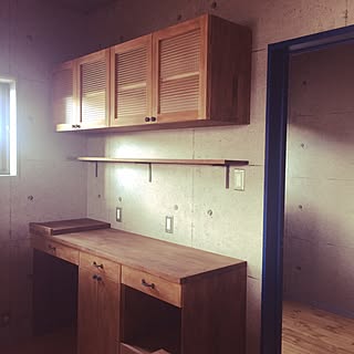 棚 造作カップボードのインテリア実例 Roomclip ルームクリップ