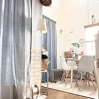 ナチュラル/スッキリ暮らしたい/北欧/ダイニングテーブル&チェア/部屋全体のインテリア実例 - 2020-01-20 14:59:31