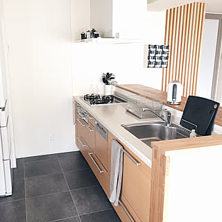 キッチン/中古マンションリノベーション/中古マンションリノベ/リノベーション/ふたり暮らし...などのインテリア実例 - 2018-06-28 09:25:31