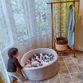 ニトリ ボールプールのおしゃれなアレンジ 飾り方のインテリア実例 Roomclip ルームクリップ