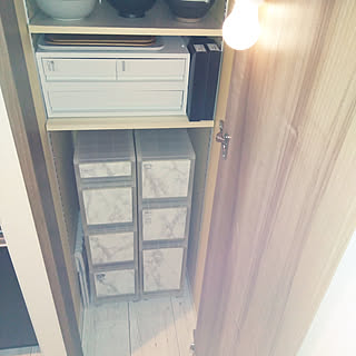 キッチン/一人暮らし/賃貸/小さなパントリー/無印良品...などのインテリア実例 - 2020-07-07 23:30:55