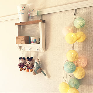 スタバ/ディズニー/一人暮らし/ダッフィー/雑貨...などのインテリア実例 - 2019-03-24 13:10:15
