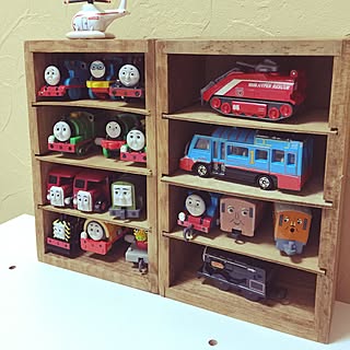 ニトリ 1ldk プラレールまみれのまとめページ Roomclip ルームクリップ