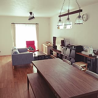 部屋全体/ACTUSダイニングテーブル/オープンキッチン/アクタス/IKEA 雑貨のインテリア実例 - 2017-03-17 10:02:16