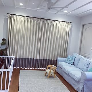 白と青のインテリア実例 ｜ RoomClip（ルームクリップ）