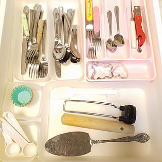 キッチン/100均大好き♡/セリアキッチン用品/好きな事してストレス発散!/狭い部屋でもインテリアを楽しむ...などのインテリア実例 - 2018-08-14 10:27:54