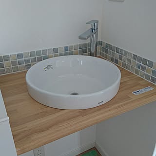 造作手洗いのインテリア実例 Roomclip ルームクリップ 造作手洗いのインテリア実例 Roomclip ルームクリップ