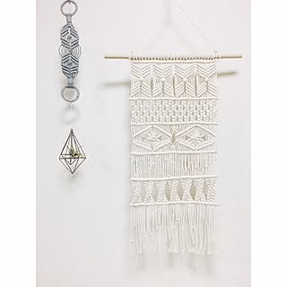 壁/天井/プランツホルダー/エアプランツ/チランジア/ハンドメイド...などのインテリア実例 - 2016-11-21 05:36:58