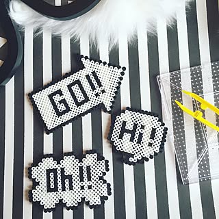 ベッド周り アイロンビーズのインテリア実例 Roomclip ルームクリップ