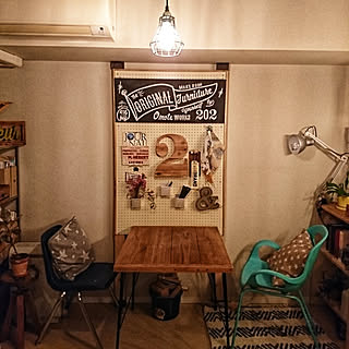 壁/天井/DIY/足場板新材/ヴァルコチェア/オーチェアー...などのインテリア実例 - 2018-01-28 22:22:41