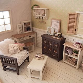 ミニチュア 1 12スケールのインテリア実例 Roomclip ルームクリップ