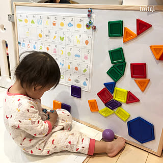 マグネット あいうえお表のインテリア実例 Roomclip ルームクリップ