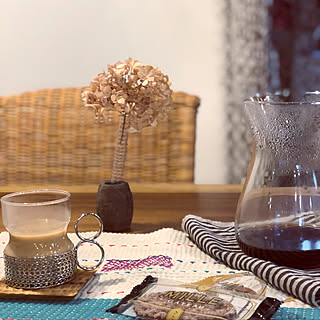 ドライフラワー/備前焼/ラリーキルト/イッタラ/KINTO...などのインテリア実例 - 2019-10-16 09:16:33