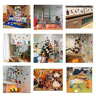 部屋全体/先ほどの投稿間違えて消しちゃいました!/ニッチ/こどもと暮らす。/リース 手作り...などのインテリア実例 - 2016-10-31 19:39:30