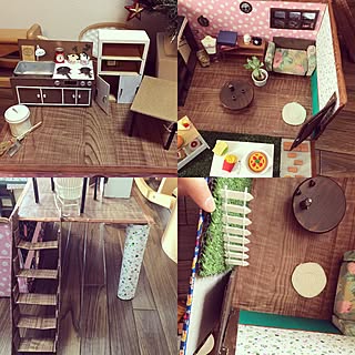 りかちゃんハウス手作りのインテリア実例 Roomclip ルームクリップ りかちゃんハウス手作りのインテリア実例 Roomclip ルームクリップ