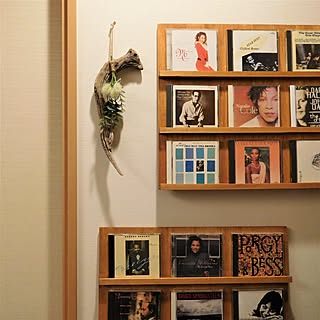 Cdジャケット Cdディスプレイのインテリア実例 Roomclip ルームクリップ