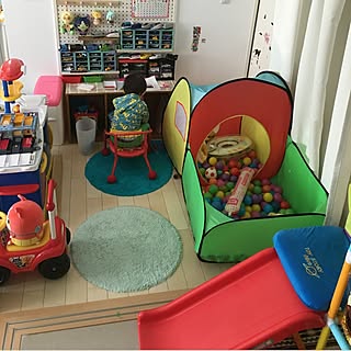 Diy ボールプールのインテリア 手作りの実例 Roomclip ルームクリップ