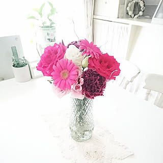 バス/トイレ/〇〇のある暮らし/フラワーベース/ダイソー/お花に癒されます♡...などのインテリア実例 - 2020-01-25 00:58:29