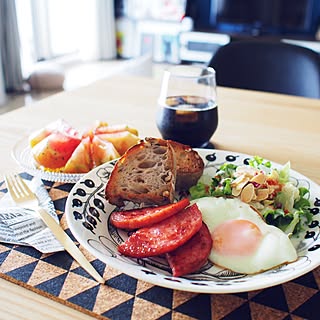 ブラックパラティッシ/イッタラ カステヘルミ/マンション/ブランチ/IKEA...などのインテリア実例 - 2015-07-15 00:59:30