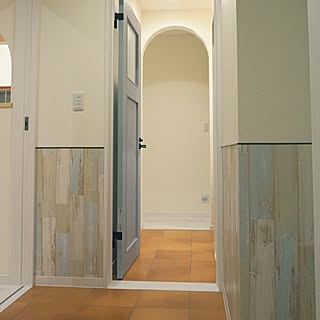 リクシル テラコッタタイル風クッションフロアのインテリア実例 Roomclip ルームクリップ