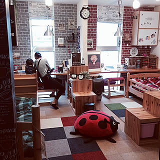 部屋全体/ラグ/子供部屋女の子/東リ・モニター/東リファブリックフロア...などのインテリア実例 - 2018-11-20 22:38:38