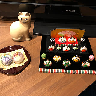 陶器のお雛様/ひな祭り/ガラスのおひなさま/おひなさま/おひなさま2020...などのインテリア実例 - 2020-02-25 00:42:27
