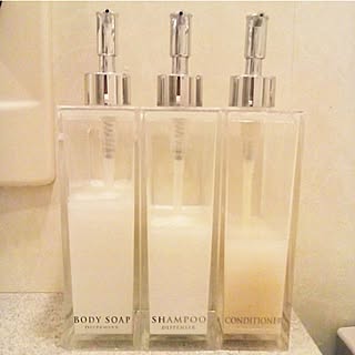 詰め替え/Francfranc♥/SHAMPOO♥/CONDITIONER♥/BODY SOAP♥...などのインテリア実例 - 2017-04-08 21:21:22