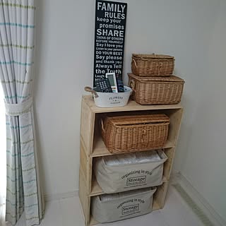 買ってよかったモノ/家具/収納/りんご木箱/木箱...などのインテリア実例 - 2016-05-06 12:07:34