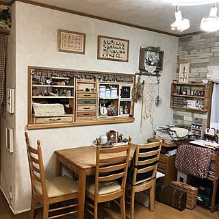 対面キッチンの枠リメイクのインテリア実例 Roomclip ルームクリップ