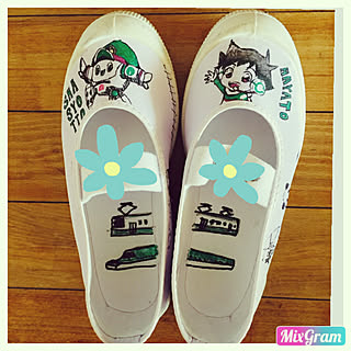 上履きデコのインテリア実例 Roomclip ルームクリップ