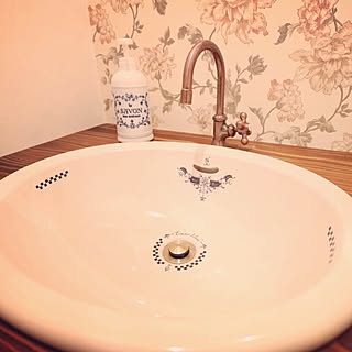 バス/トイレ/南欧風/フレンチカントリー/ルームシェア/照明...などのインテリア実例 - 2016-02-21 16:07:49