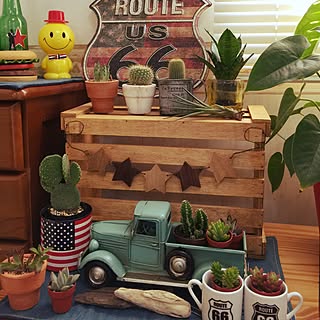 ブリキの車のインテリア実例 Roomclip ルームクリップ