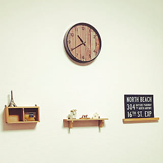 3coinsの時計のインテリア実例 Roomclip ルームクリップ