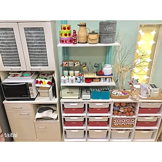 キッチン/可動棚DIY/DIY/キッチン収納/ドライフラワー...などのインテリア実例 - 2017-01-27 11:21:11