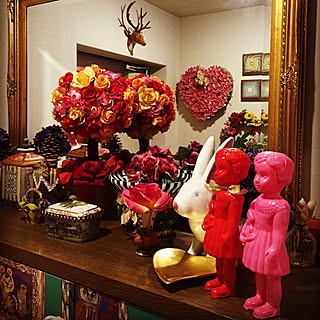 玄関/入り口/暮らしの愛用品/大人可愛いインテリア♡/ナタリーレテ/おたくコレクション...などのインテリア実例 - 2016-02-22 09:43:35