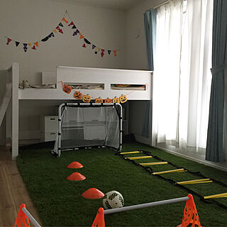 子供部屋 サッカーのおしゃれなインテリアコーディネート レイアウトの実例 Roomclip ルームクリップ
