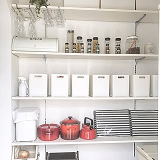 キッチン/パントリー収納/パントリー/整理整頓/収納...などのインテリア実例 - 2017-05-09 20:36:27