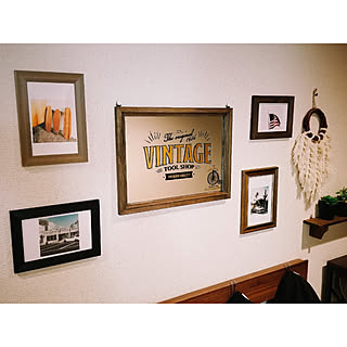 壁/天井/〇〇のある暮らし/ディスプレイ棚/プチプラ雑貨/賃貸でも楽しく♪...などのインテリア実例 - 2020-01-22 23:15:26