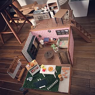 りかちゃんハウス手作りのインテリア実例 Roomclip ルームクリップ