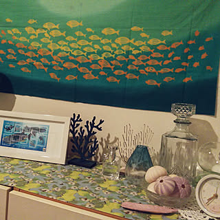 海のいきもののインテリア実例 Roomclip ルームクリップ