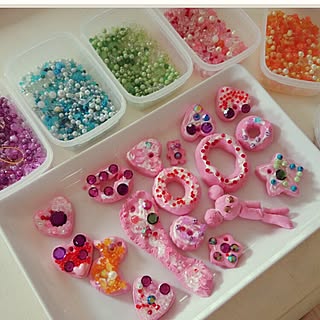 100均 紙粘土ドーナツのインテリア実例 Roomclip ルームクリップ