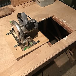 Diy テーブルソーのインテリア 手作りの実例 Roomclip ルームクリップ