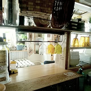 キッチン/Insta→SOYURU-MAMA/男前もナチュラルもどっちも好き/ライクミックス/DIY...などのインテリア実例 - 2016-08-19 10:06:58