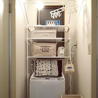 洗濯機 洗濯機置き場のインテリア実例 Roomclip ルームクリップ