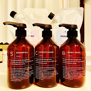 詰め替えボトル/シャンプー＆コンディショナー/フランフラン/新商品買ったよ！/バス/トイレ...などのインテリア実例 - 2020-01-23 21:00:48