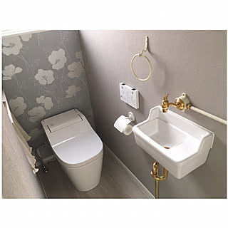 バス/トイレ/エッセンス/掃除/タオルリング/トイレットペーパーホルダー...などのインテリア実例 - 2017-09-26 06:46:07
