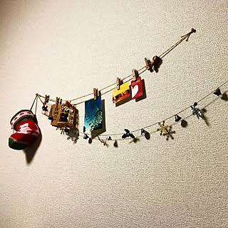 女性の、1LDK、カップル住まいの「壁/天井」についてのインテリア実例