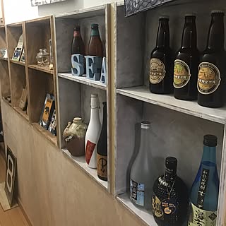 壁/天井/続く…/まだ途中/お酒❤︎/廊下壁面シリーズタグ見てね...などのインテリア実例 - 2017-01-18 13:41:14