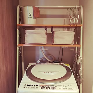 バス/トイレ/3COINS/洗面所/マンション/無印良品...などのインテリア実例 - 2016-10-22 15:53:55